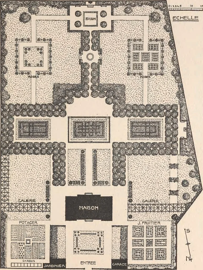 An illustration from Le nouveau jardin, 1912, leaf 40