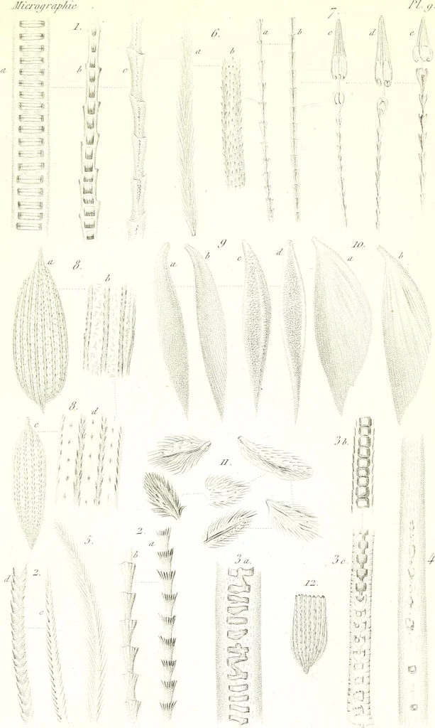 An illustration from Nouveau manuel complet de l'observateur au microscope, 1843, leaf 70