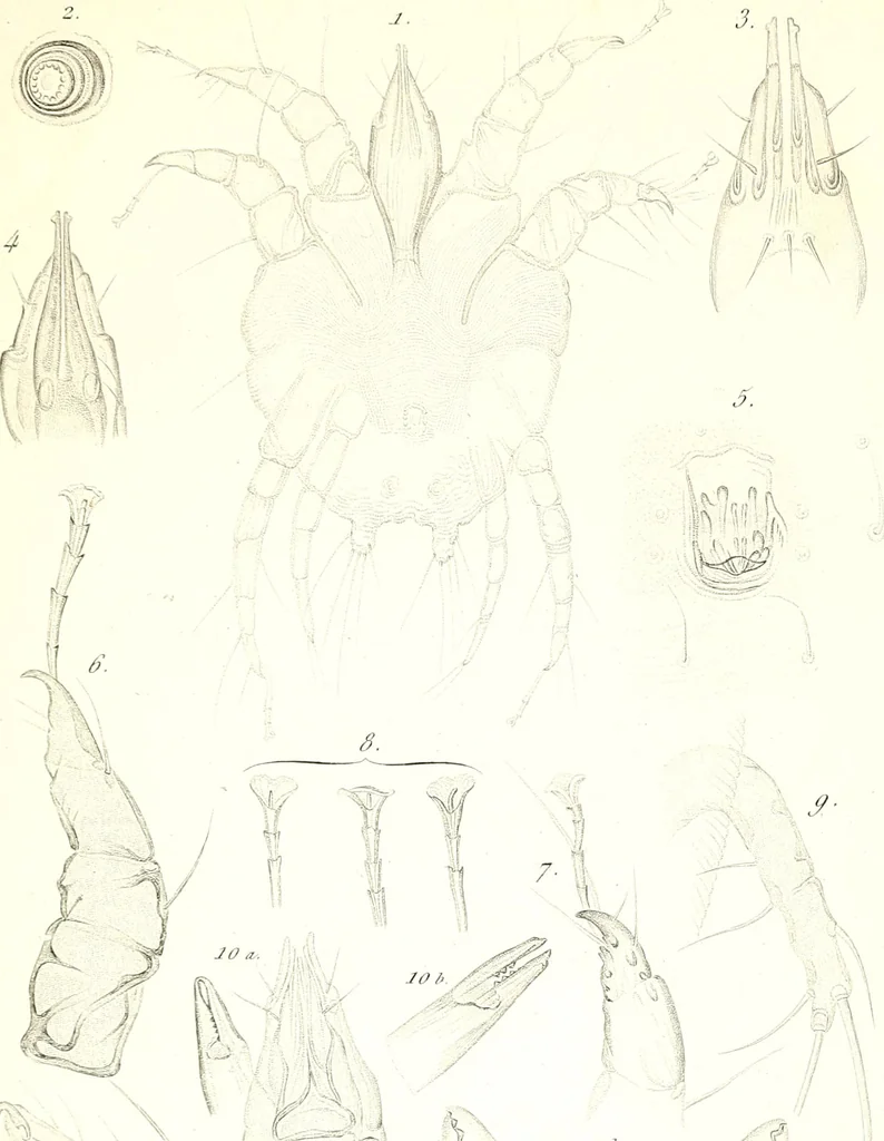 An illustration from Nouveau manuel complet de l'observateur au microscope, 1843, leaf 86