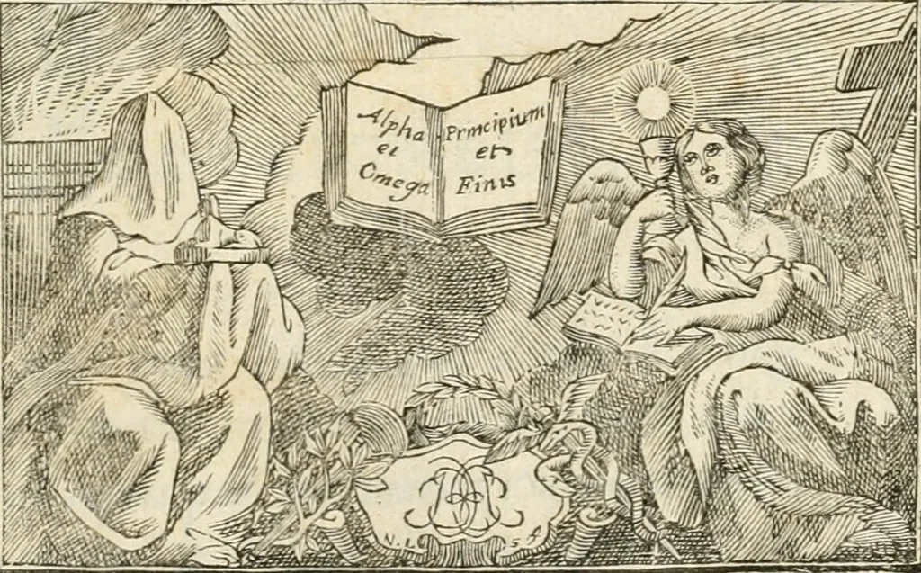 An illustration from Nouveau traité de toute l'architecture, ou, L'art de bastir : utile aux entrepreneurs et aux ouvriers : on y trouvera aisément & sans fraction le mesure de chaque ordre de colonnes, & ce qu'il faut observer dans les edifices publics ou particuliers : avec un dictionnaire des termes d'architecture, &c., 1714, leaf 4