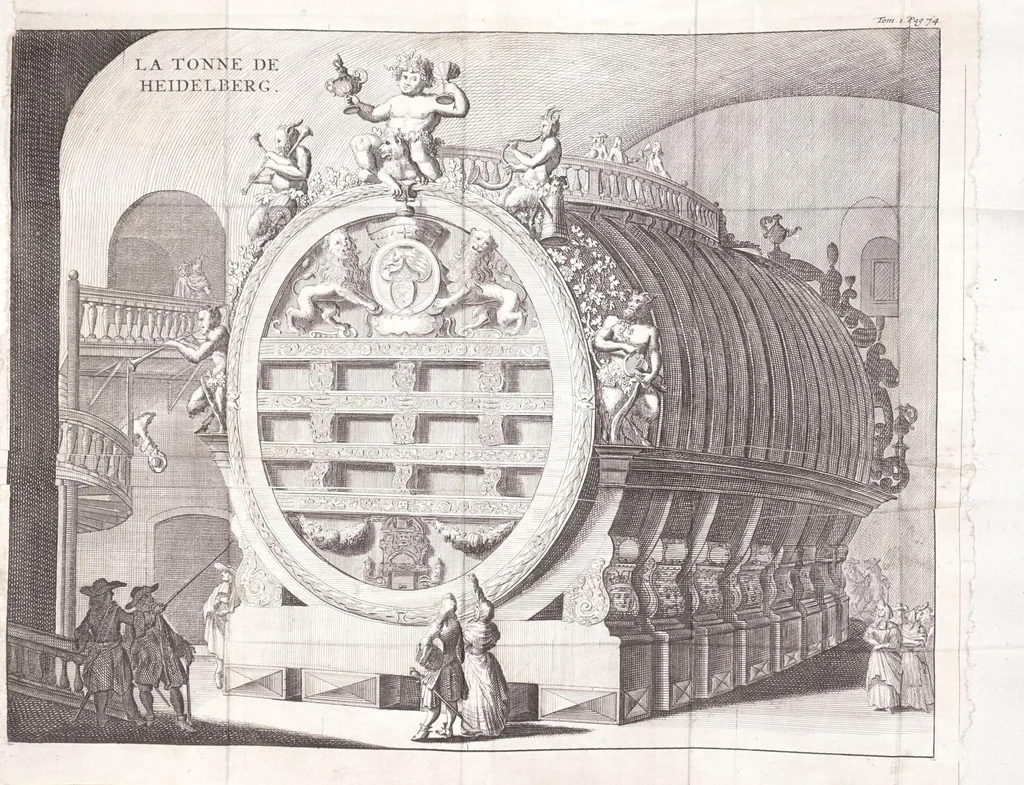An illustration from Nouveau voyage d'Italie, avec un memoire contenant des avis utiles à ceux qui voudront faire le mesme voyage, 1698, leaf 103