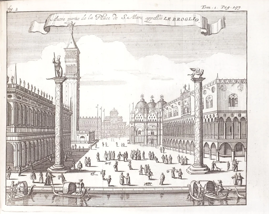 An illustration from Nouveau voyage d'Italie, avec un memoire contenant des avis utiles à ceux qui voudront faire le mesme voyage, 1698, leaf 243