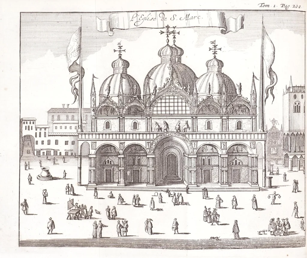 An illustration from Nouveau voyage d'Italie, avec un memoire contenant des avis utiles à ceux qui voudront faire le mesme voyage, 1698, leaf 250