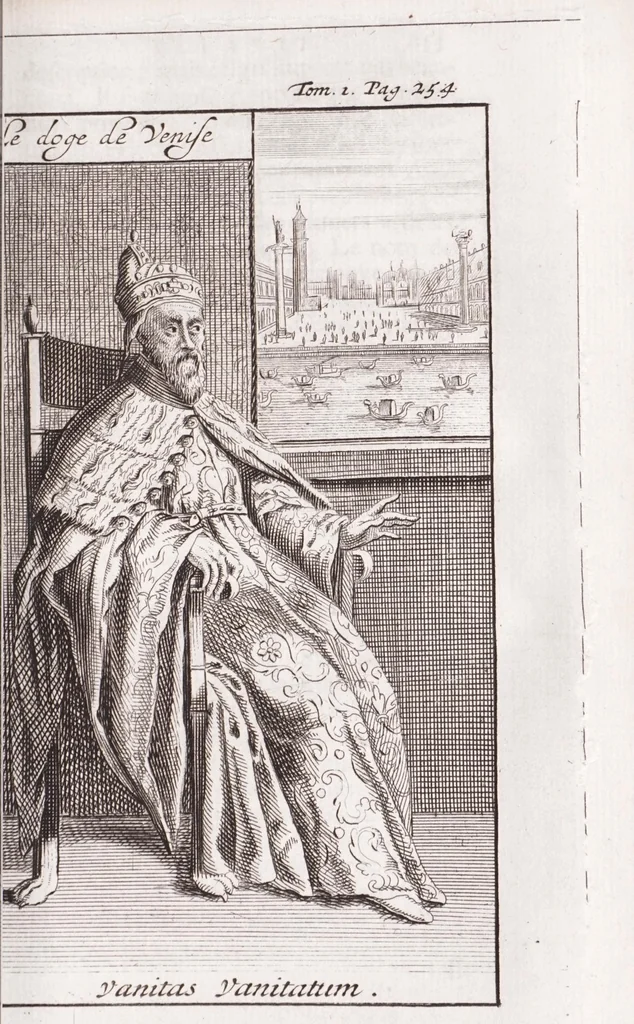 An illustration from Nouveau voyage d'Italie, avec un memoire contenant des avis utiles à ceux qui voudront faire le mesme voyage, 1698, leaf 319
