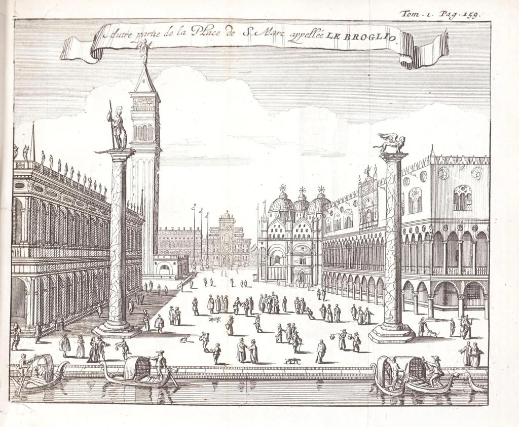 An illustration from Nouveau voyage d'Italie, avec un memoire contenant des avis utiles à ceux qui voudront faire le mesme voyage, 1694, leaf 213
