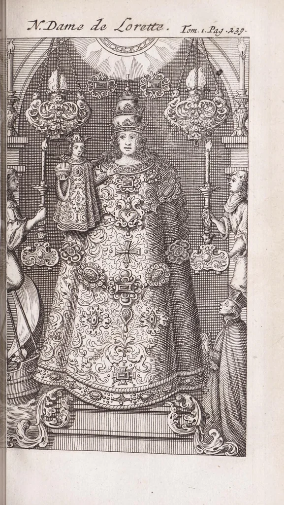 An illustration from Nouveau voyage d'Italie, avec un memoire contenant des avis utiles à ceux qui voudront faire le mesme voyage, 1694, leaf 325