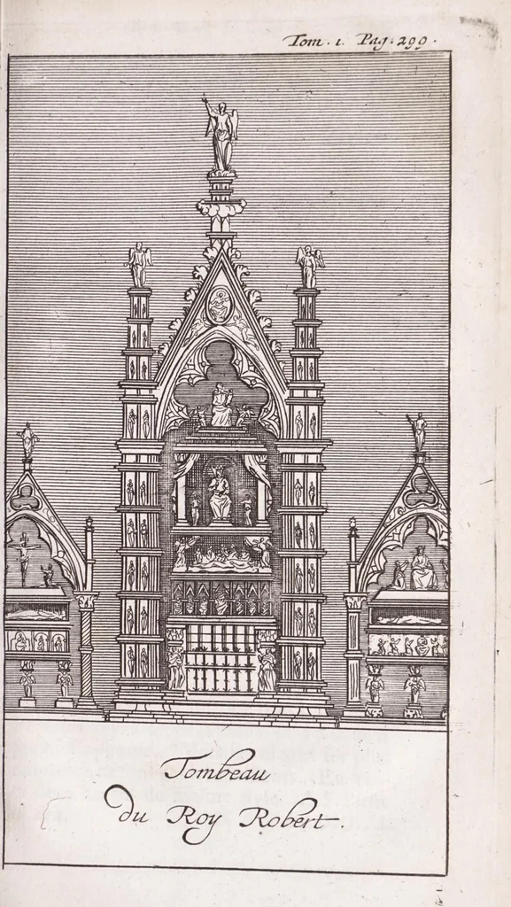 An illustration from Nouveau voyage d'Italie, avec un memoire contenant des avis utiles à ceux qui voudront faire le mesme voyage, 1694, leaf 395