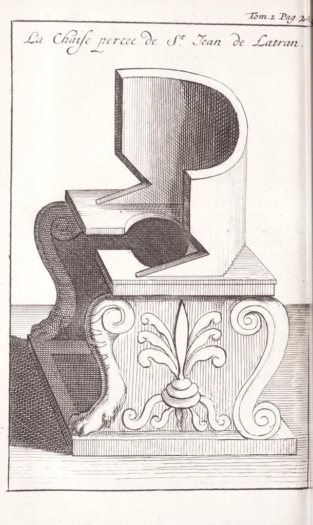 An illustration from Nouveau voyage d'Italie, avec un memoire contenant des avis utiles à ceux qui voudront faire le mesme voyage, 1698, leaf 262
