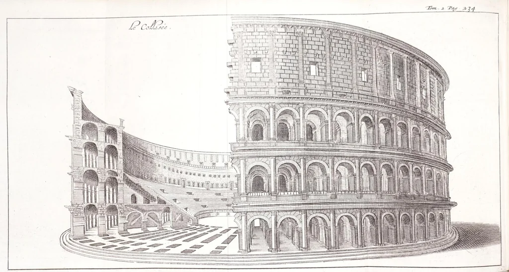 An illustration from Nouveau voyage d'Italie, avec un memoire contenant des avis utiles à ceux qui voudront faire le mesme voyage, 1698, leaf 292
