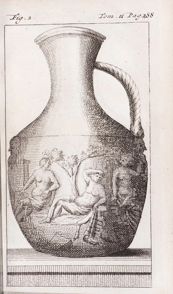 An illustration from Nouveau voyage d'Italie, avec un memoire contenant des avis utiles à ceux qui voudront faire le mesme voyage, 1698, leaf 363