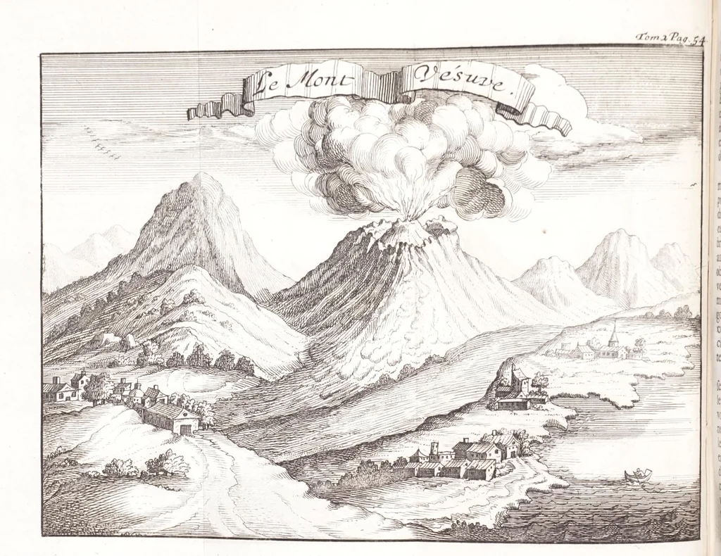 An illustration from Nouveau voyage d'Italie, avec un memoire contenant des avis utiles à ceux qui voudront faire le mesme voyage, 1698, leaf 76