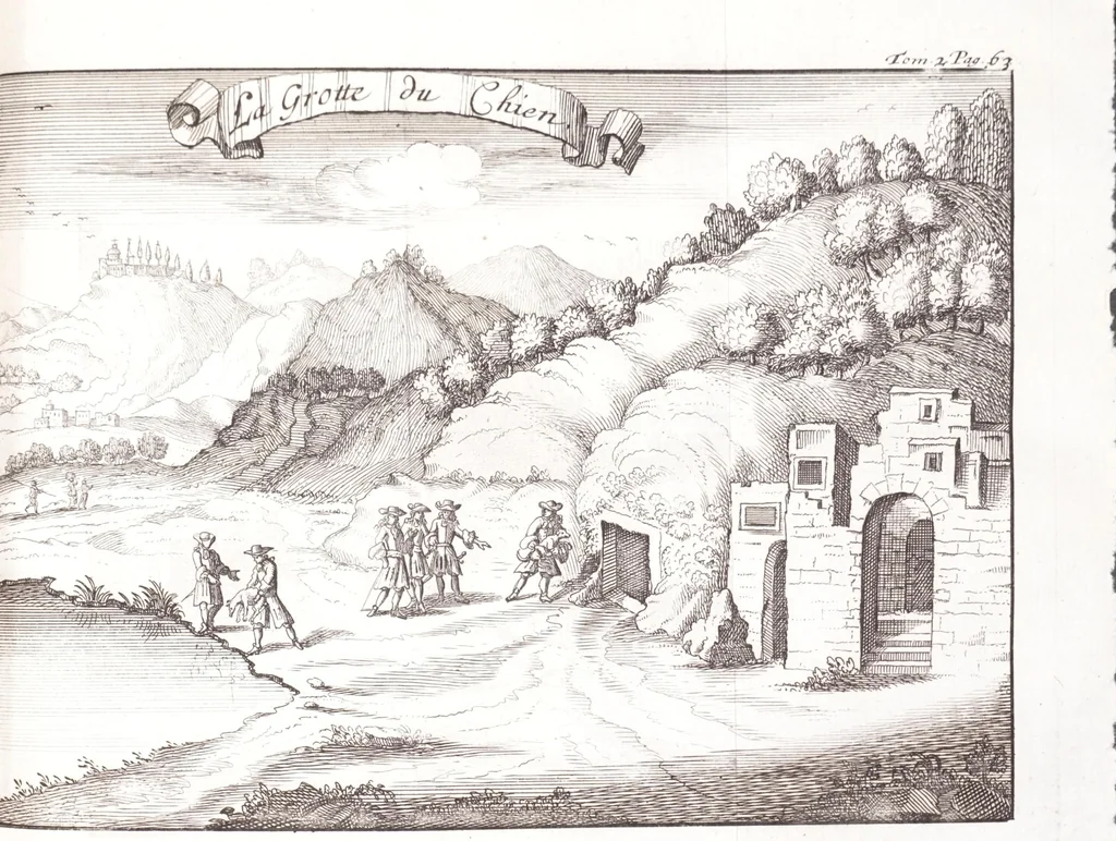 An illustration from Nouveau voyage d'Italie, avec un memoire contenant des avis utiles à ceux qui voudront faire le mesme voyage, 1698, leaf 89