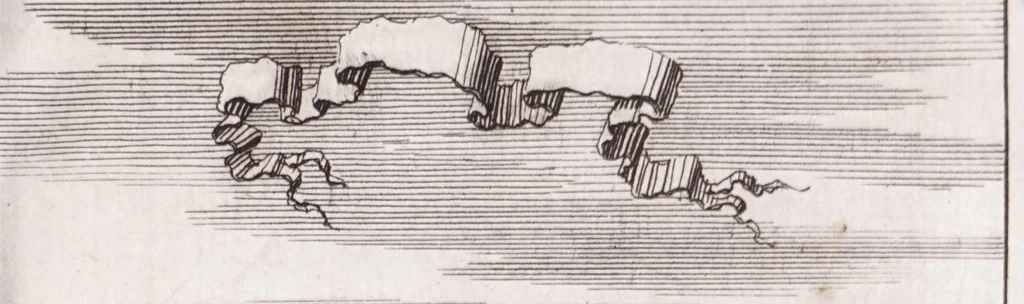 An illustration from Nouveau voyage d'Italie, avec un memoire contenant des avis utiles à ceux qui voudront faire le mesme voyage, 1694, leaf 105