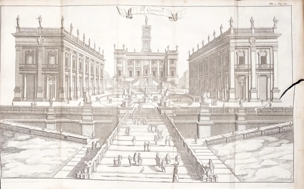 An illustration from Nouveau voyage d'Italie, avec un memoire contenant des avis utiles à ceux qui voudront faire le mesme voyage, 1694, leaf 149