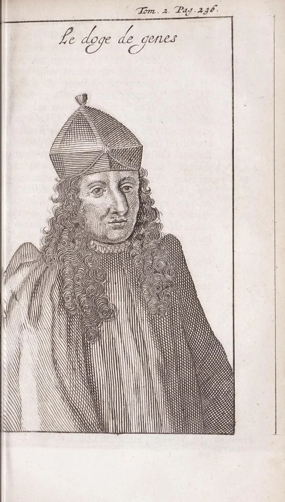 An illustration from Nouveau voyage d'Italie, avec un memoire contenant des avis utiles à ceux qui voudront faire le mesme voyage, 1694, leaf 283