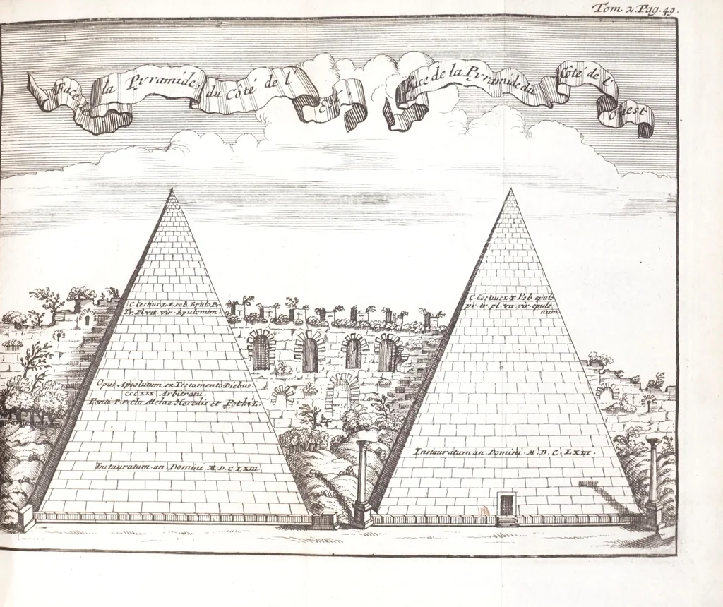 An illustration from Nouveau voyage d'Italie, avec un memoire contenant des avis utiles à ceux qui voudront faire le mesme voyage, 1694, leaf 61