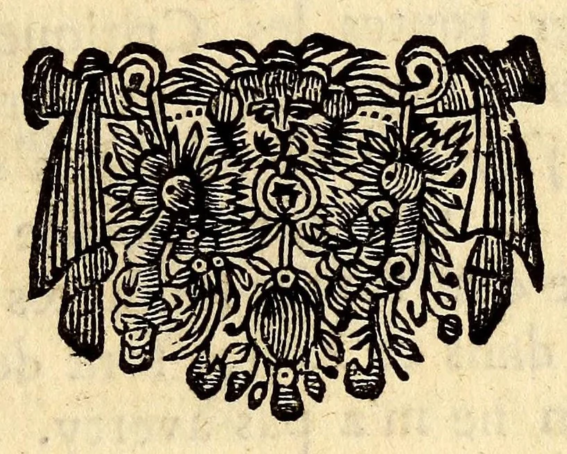 An illustration from Nouveaux dialogues des morts, 1683, leaf 19