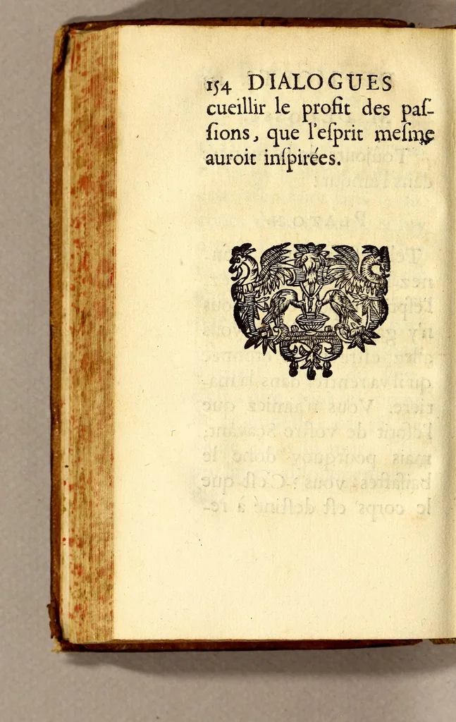 An illustration from Nouveaux dialogues des morts, 1683, leaf 170