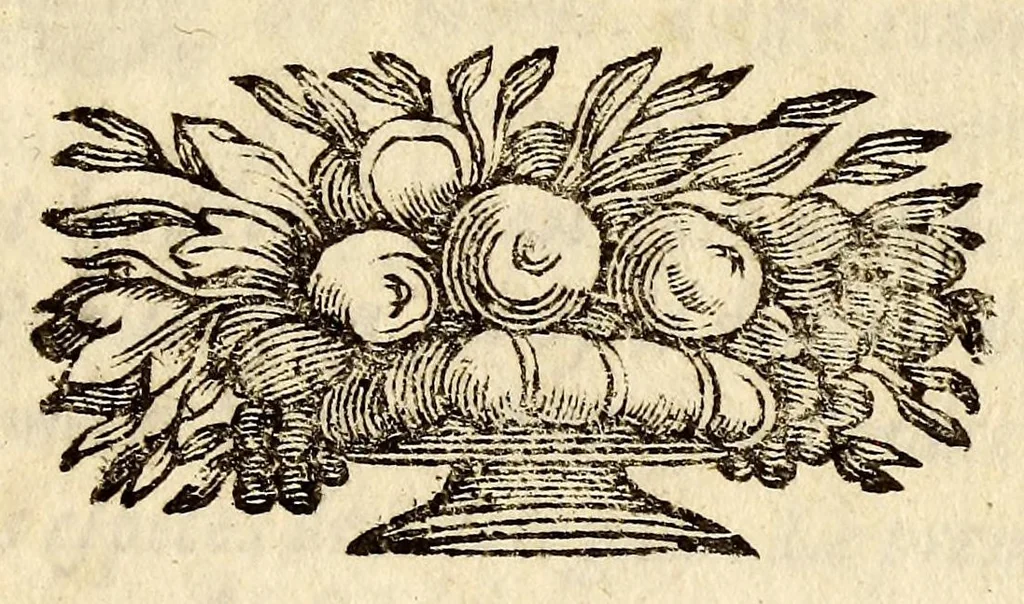 An illustration from Nouveaux dialogues des morts, 1683, leaf 5