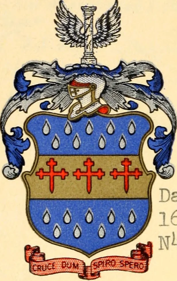 An illustration from Nouvelle decouverte d'un tres grand pays situé dans l'Amérique, entre le Nouveau Mexique, et la Mer Glaciale, avec les cartes, & les figures necessaires, & de plus l'histoire naturelle & morale, & les avantages, qu'on en peut tirer par l'établissem. des colon. Le tout dedie à Sa Majeste britannique. Guillaume III, 1698, leaf 1