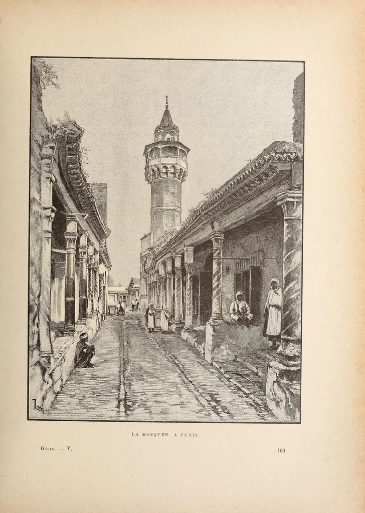 An illustration from Nouvelle géographie moderne des cinq parties du monde, 1890, leaf 65