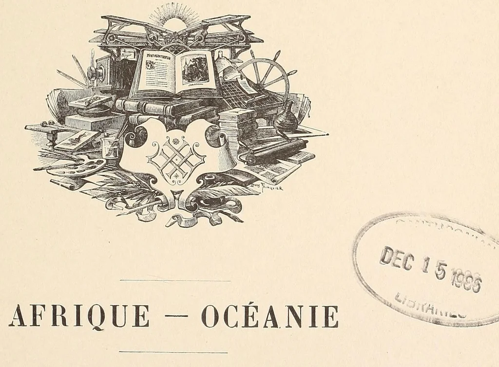 An illustration from Nouvelle géographie moderne des cinq parties du monde, 1890, leaf 9