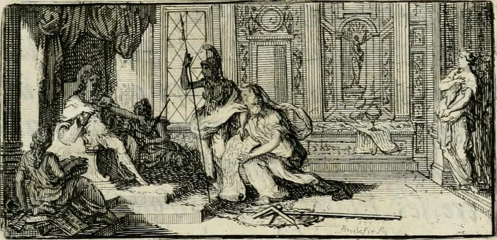 An illustration from Nouvelle maniere de fortifier les places, 1683, leaf 10