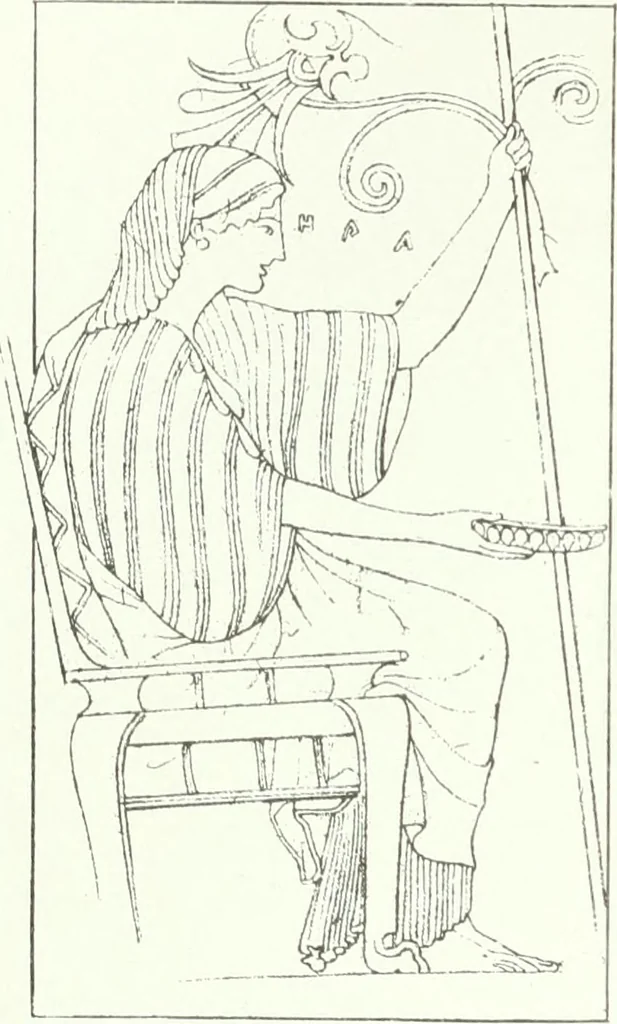 An illustration from Nouvelle mythologie illustrée, 1920, leaf 107