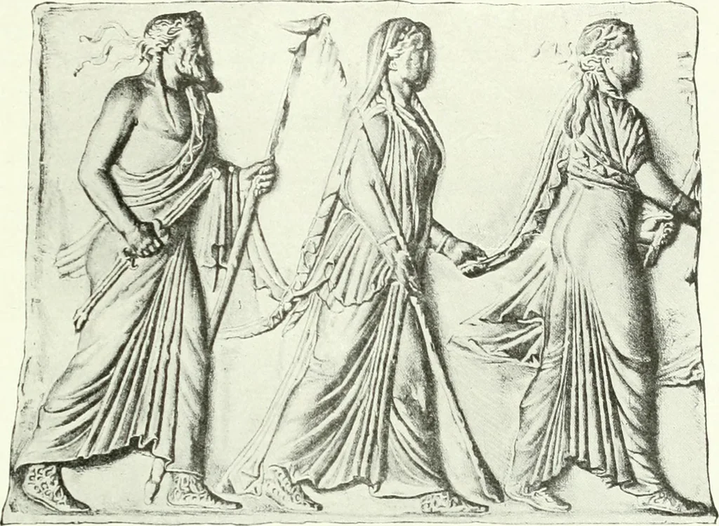An illustration from Nouvelle mythologie illustrée, 1920, leaf 114