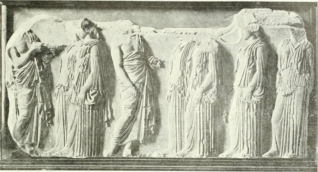 An illustration from Nouvelle mythologie illustrée, 1920, leaf 120