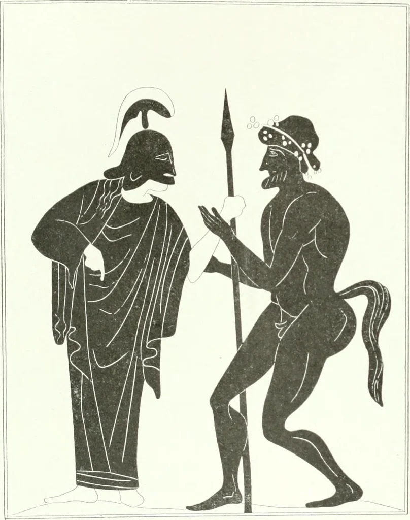 An illustration from Nouvelle mythologie illustrée, 1920, leaf 127