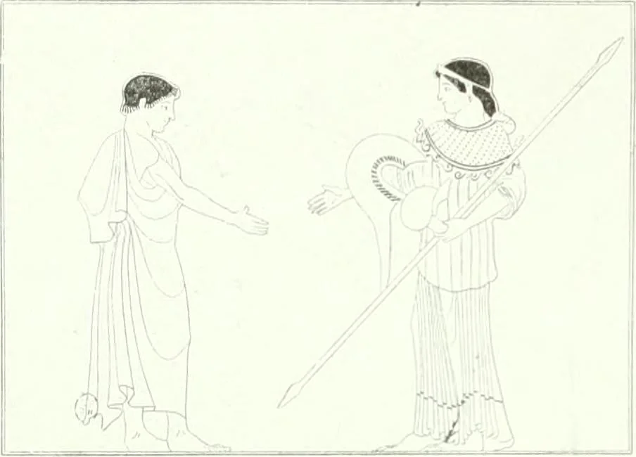 An illustration from Nouvelle mythologie illustrée, 1920, leaf 133