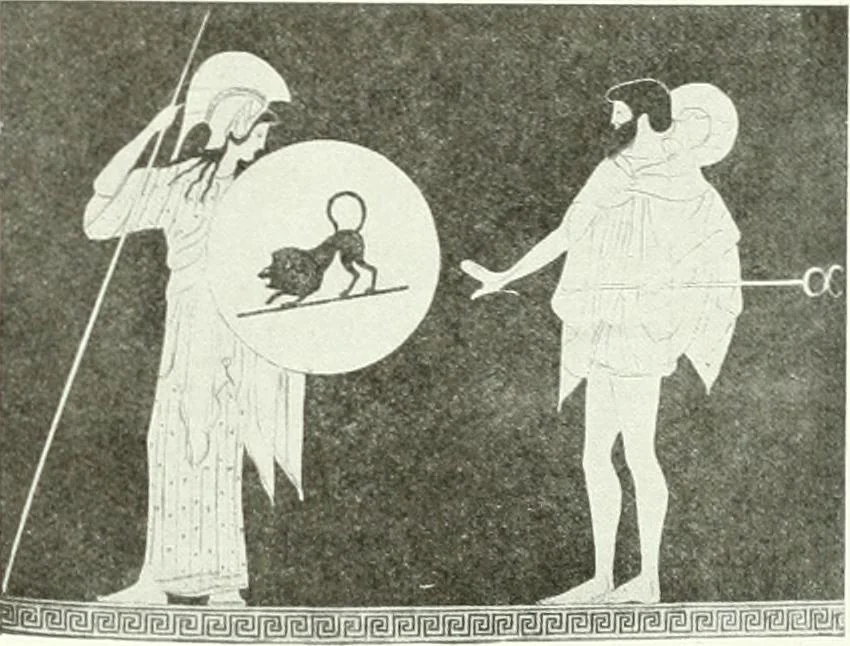 An illustration from Nouvelle mythologie illustrée, 1920, leaf 134