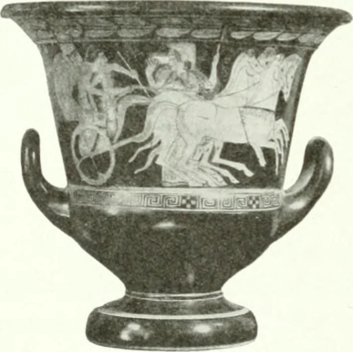 An illustration from Nouvelle mythologie illustrée, 1920, leaf 147