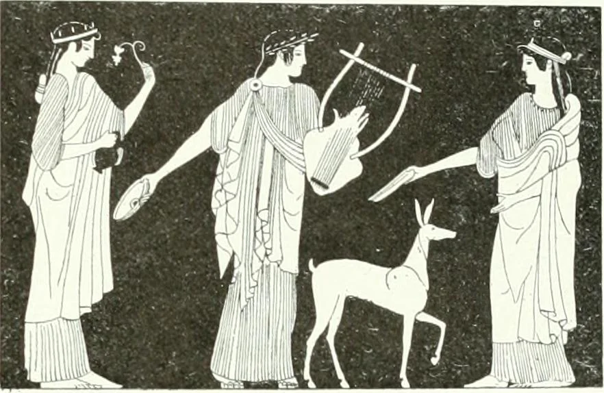 An illustration from Nouvelle mythologie illustrée, 1920, leaf 152