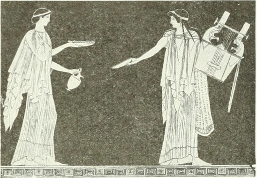 An illustration from Nouvelle mythologie illustrée, 1920, leaf 154