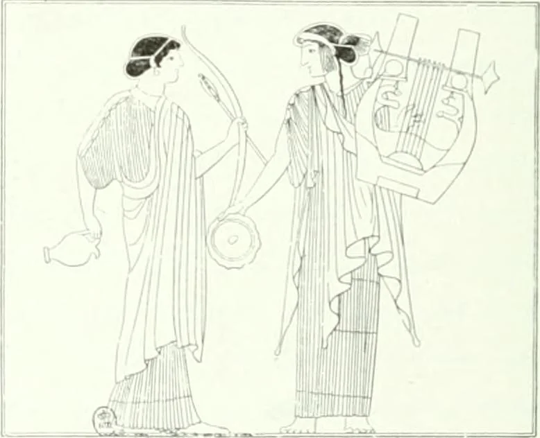 An illustration from Nouvelle mythologie illustrée, 1920, leaf 155