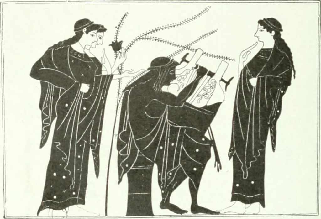 An illustration from Nouvelle mythologie illustrée, 1920, leaf 165