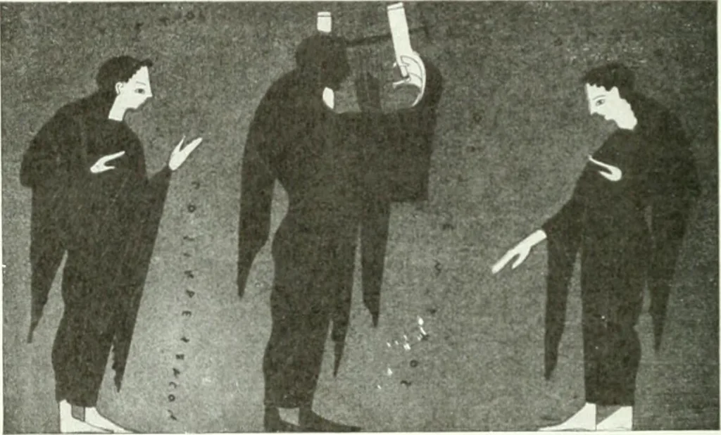 An illustration from Nouvelle mythologie illustrée, 1920, leaf 167