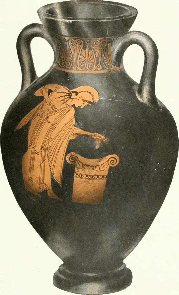 An illustration from Nouvelle mythologie illustrée, 1920, leaf 168