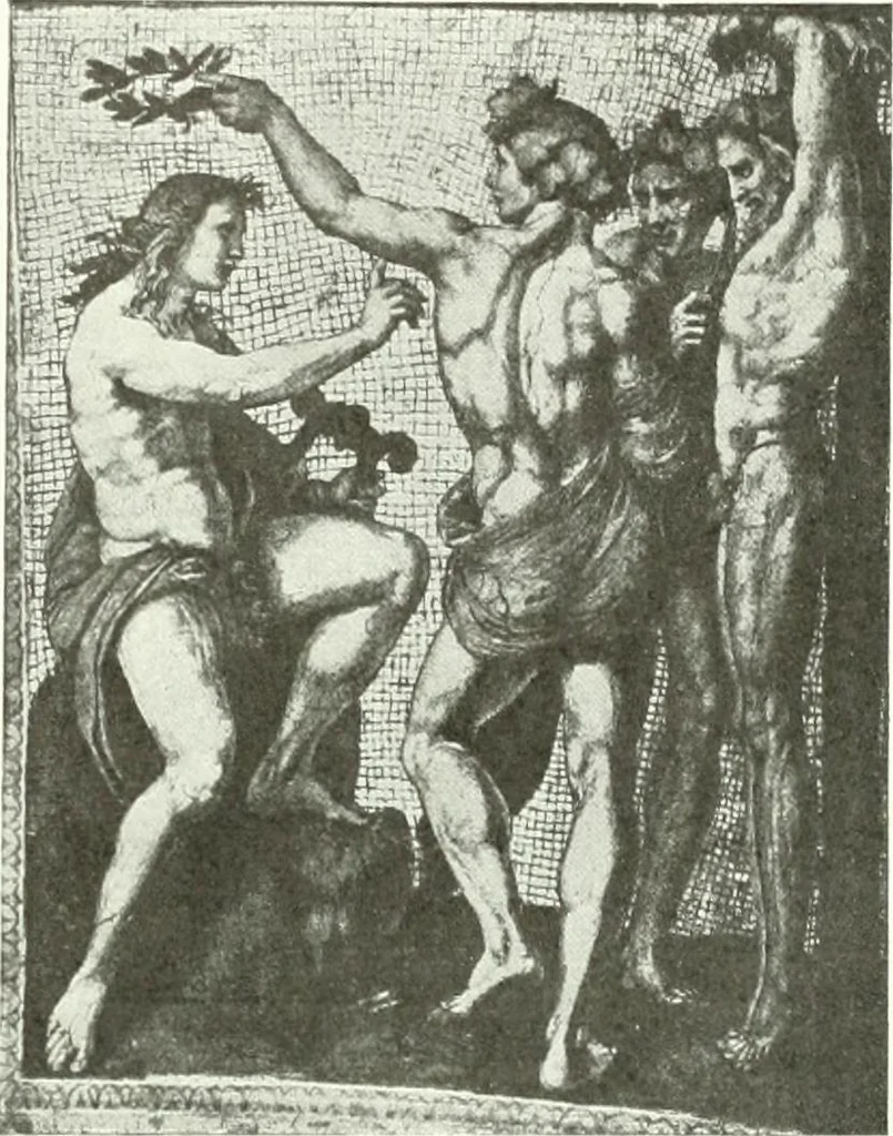 An illustration from Nouvelle mythologie illustrée, 1920, leaf 174