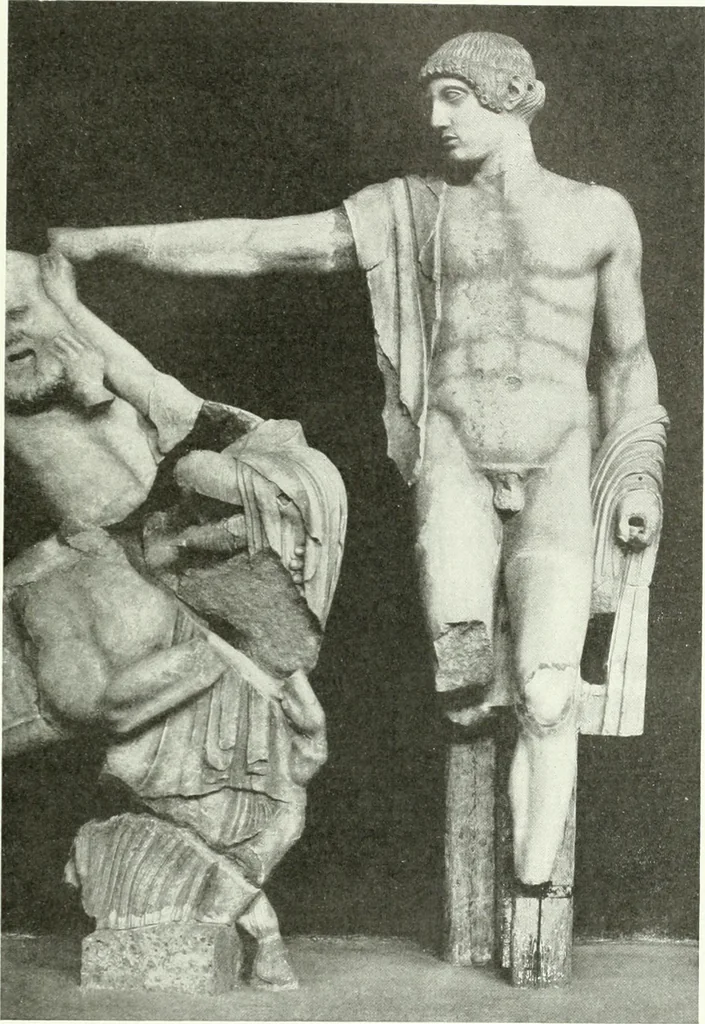 An illustration from Nouvelle mythologie illustrée, 1920, leaf 176