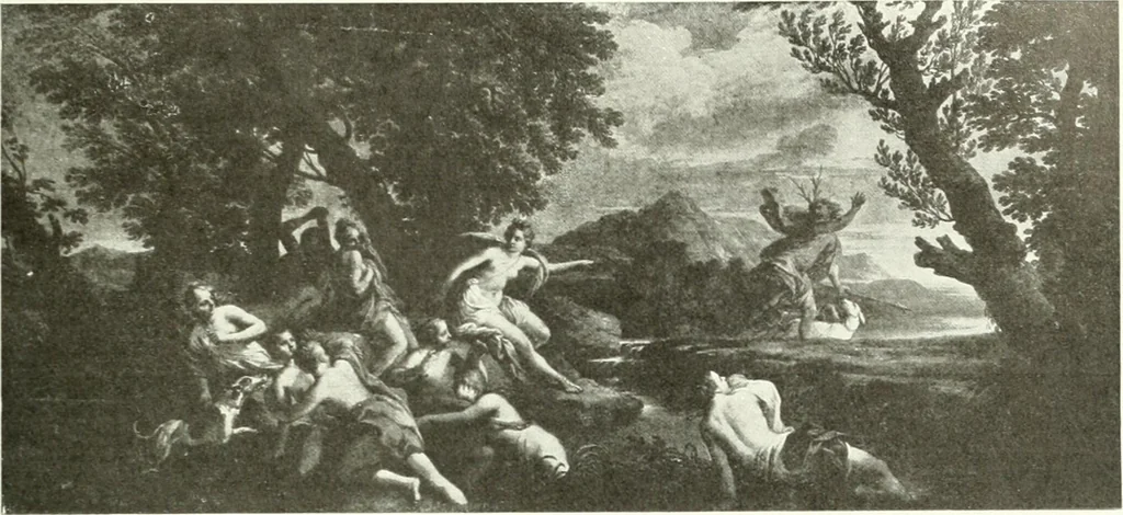 An illustration from Nouvelle mythologie illustrée, 1920, leaf 184