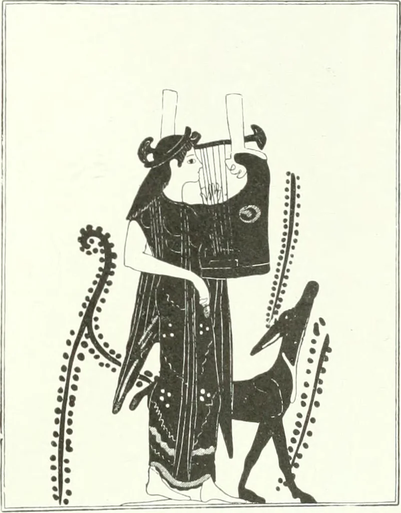 An illustration from Nouvelle mythologie illustrée, 1920, leaf 196