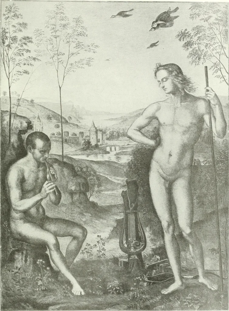 An illustration from Nouvelle mythologie illustrée, 1920, leaf 198