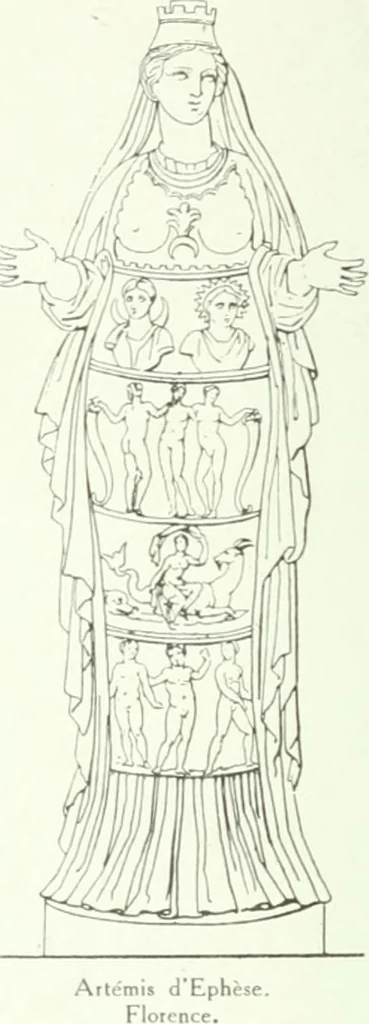 An illustration from Nouvelle mythologie illustrée, 1920, leaf 203