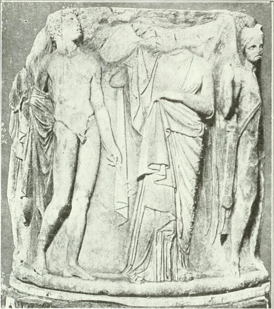 An illustration from Nouvelle mythologie illustrée, 1920, leaf 225