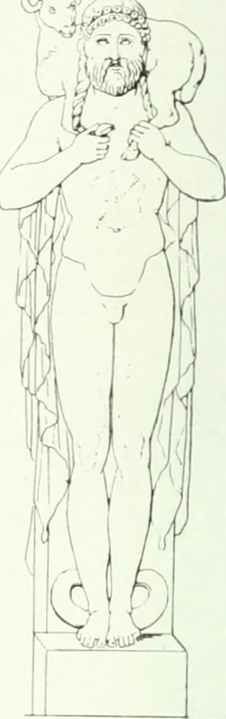 An illustration from Nouvelle mythologie illustrée, 1920, leaf 227