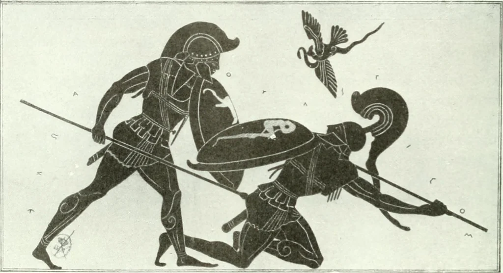 An illustration from Nouvelle mythologie illustrée, 1920, leaf 233