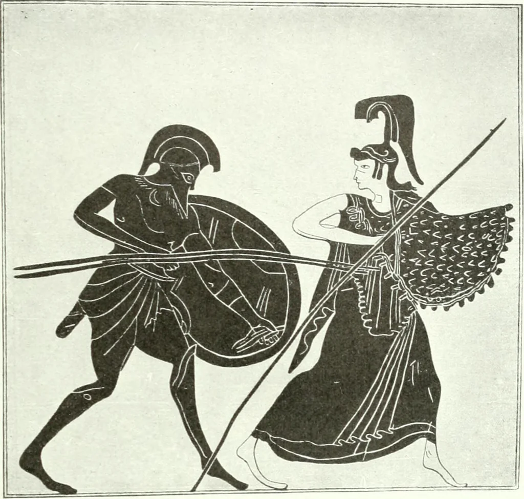 An illustration from Nouvelle mythologie illustrée, 1920, leaf 234